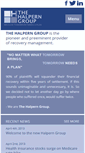 Mobile Screenshot of halperngroup.com